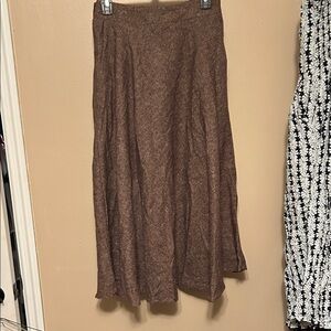 Wool blend Brown Women's Skirt